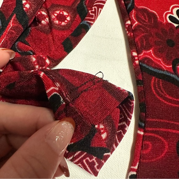 Vintage PS Per Seption 3/4 Sleeve Floral Blouse - Picture 9 of 15